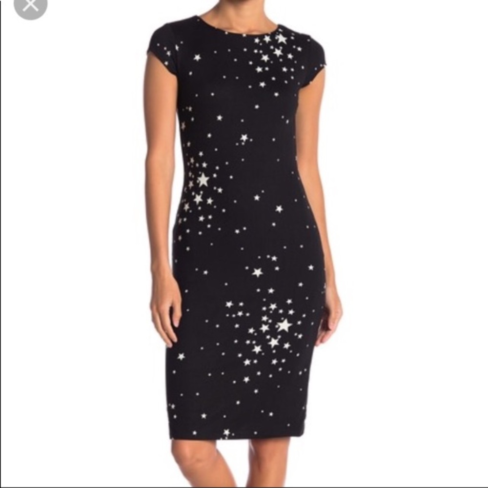 XS Nordstrom STAR Stars dress soft knit stretch